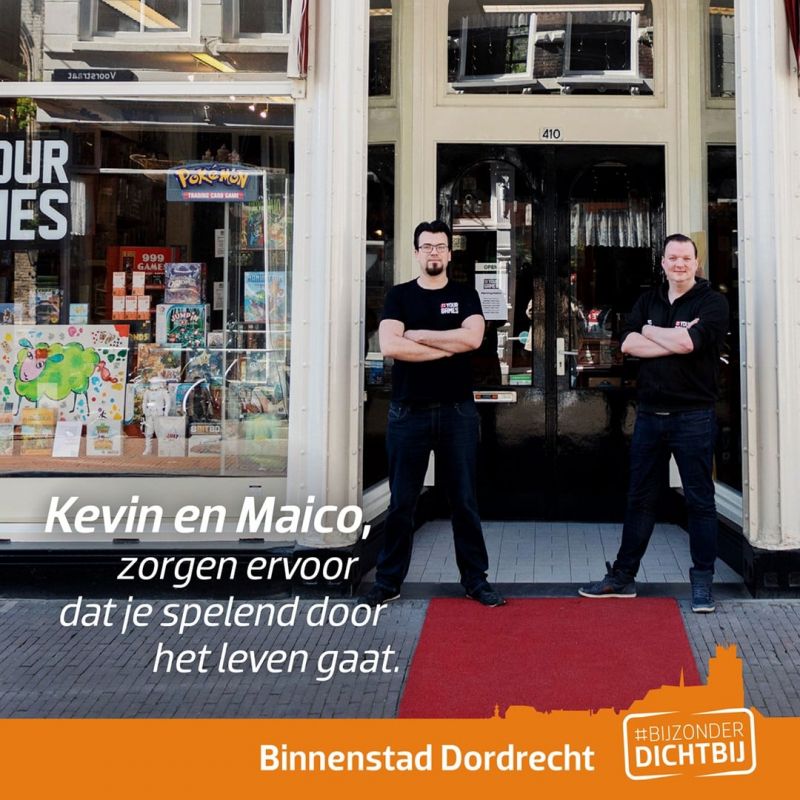 STEM NU op onze baansponsor 4 Games in de race als favoriete ondernemer Dordrecht!